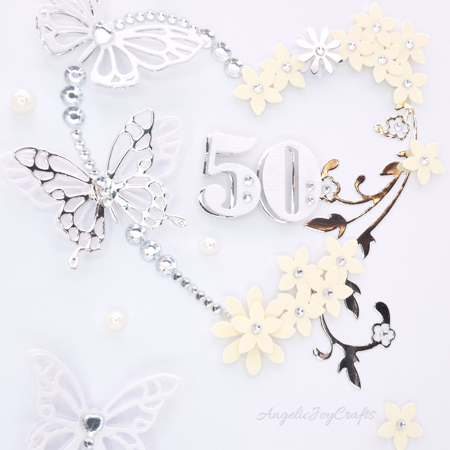 Handmade Personalised 3D Birthday Card with Flower Bouquet & Bow + Complimentary Gift Box | Birthday | Mother's Day