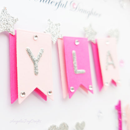 Handmade Personalised 3D Child Birthday Card with Unicorn & Fairy + Complimentary Gift Box | Baby Shower | Child Birthday | Baby Born | Birthday