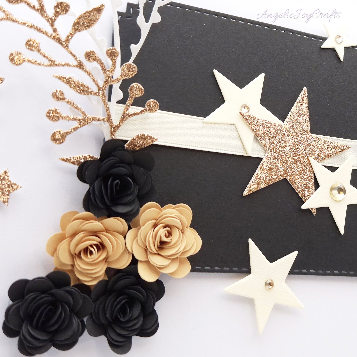 Handmade Personalised 3D Birthday Card with a Floral Plaque + Complimentary Gift Box | Birthday | Birthday for Him