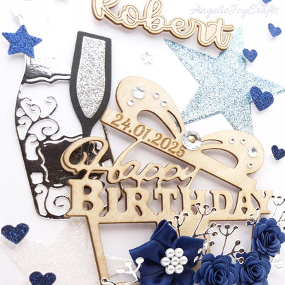 Handmade Personalised 3D Birthday Card with Gift Box & Engraved Name + Complimentary Gift Box | Mother's Day