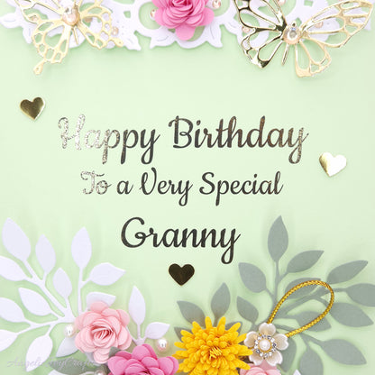 Handmade Personalised 3D Birthday Card with Summer Garden + Complimentary Gift Box | Birthday | Mother's Day