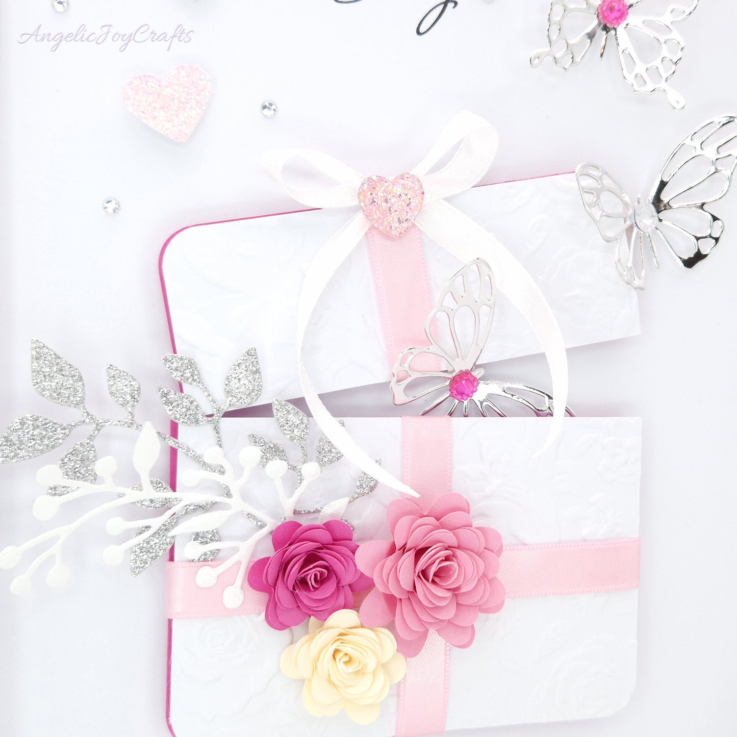 Handmade Personalised 3D Birthday Card with Gift Box + Complimentary Gift Box | Birthday | Mother's Day