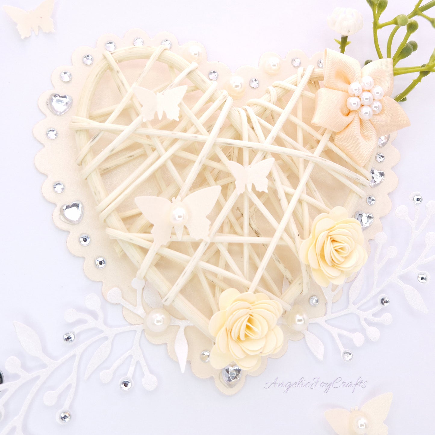Handmade Personalised 3D Birthday Card with Rustic Heart + Complimentary Gift Box | Birthday | Mother's Day