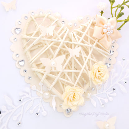 Handmade Personalised 3D Birthday Card with Rustic Heart + Complimentary Gift Box | Birthday | Mother's Day