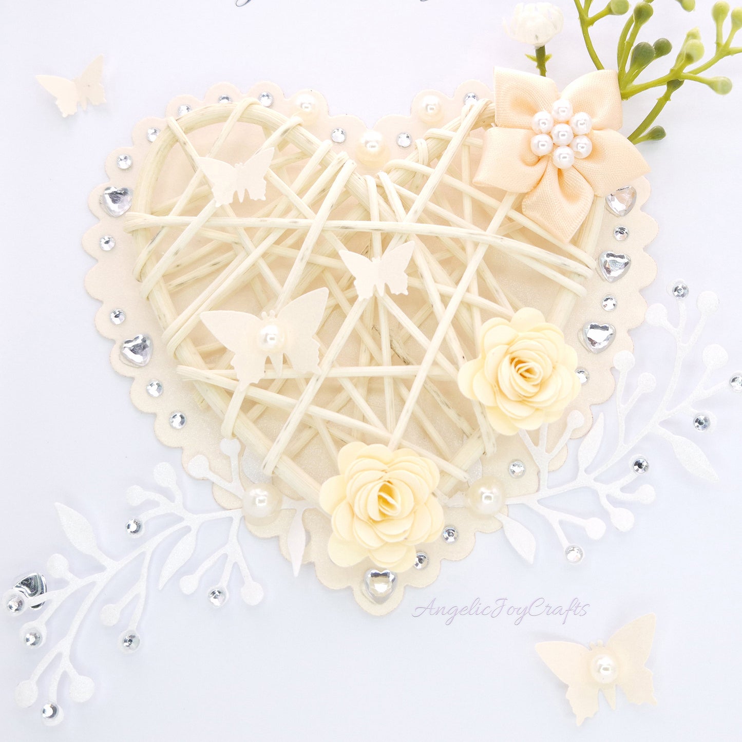 Handmade Personalised 3D Birthday Card with Rustic Heart + Complimentary Gift Box | Birthday | Mother's Day