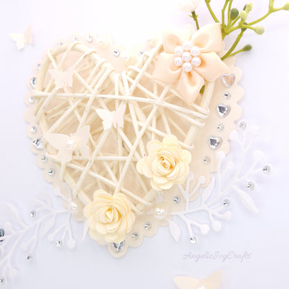 Handmade Personalised 3D Birthday Card with Rustic Heart + Complimentary Gift Box | Birthday | Mother's Day