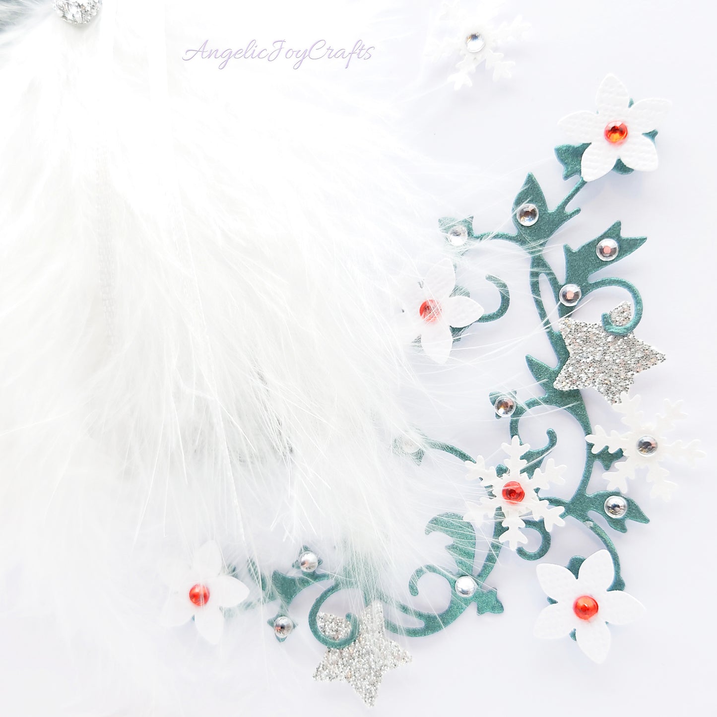 Handmade Personalised 3D Wedding Card with Real Feathers + Complimentary Gift Box | Anniversary | Wedding | Engagement