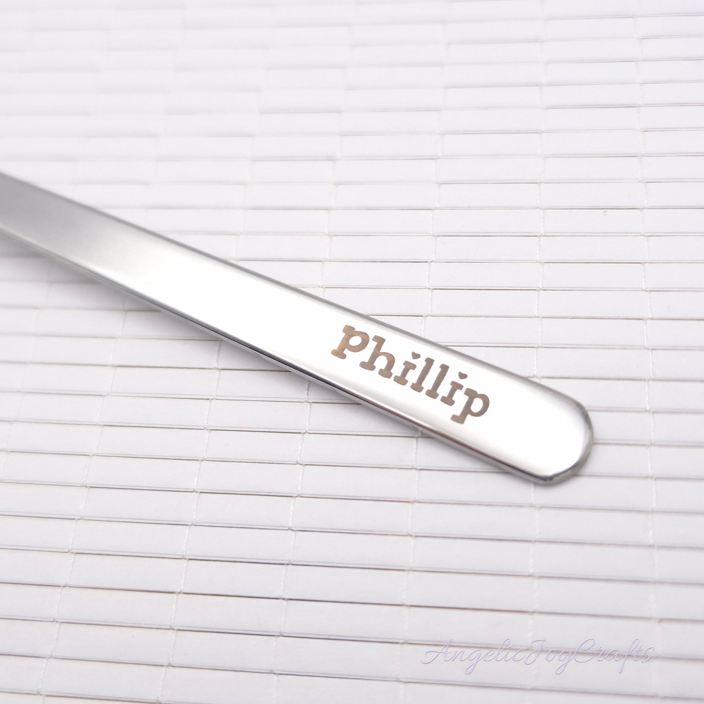 Personalised Engraved First Spoon with ANY Animal - Gentle Engraving