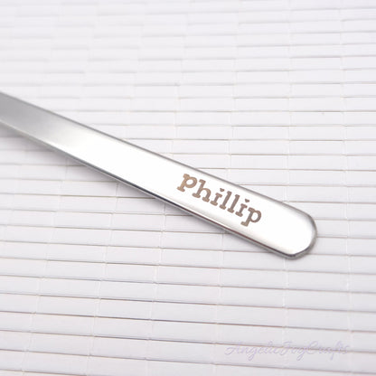 Personalised Engraved First Spoon with ANY Animal - Gentle Engraving